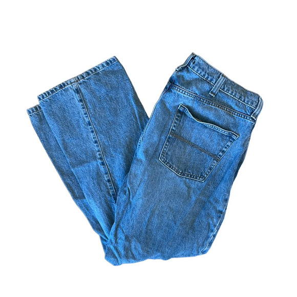 Mens L.L. Bean Standard Fit Medium‎ Wash Jeans 38x29 - Picture 1 of 6